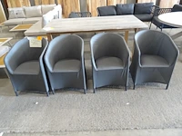 4x outdoor stoel gescova - afbeelding 1 van  3