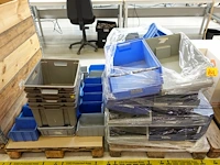 4x pallet diverse grijpbakken - afbeelding 2 van  5