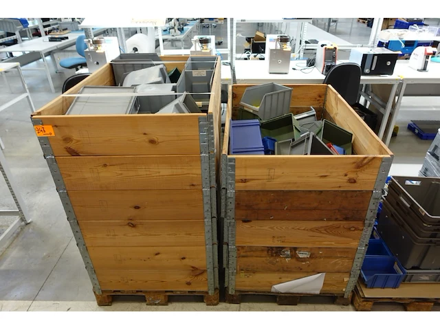 4x pallet diverse grijpbakken - afbeelding 3 van  5