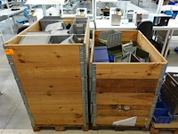 4x pallet diverse grijpbakken - afbeelding 3 van  5
