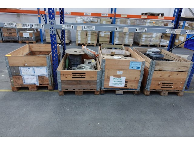 4x pallet elektrische kabels - afbeelding 1 van  11