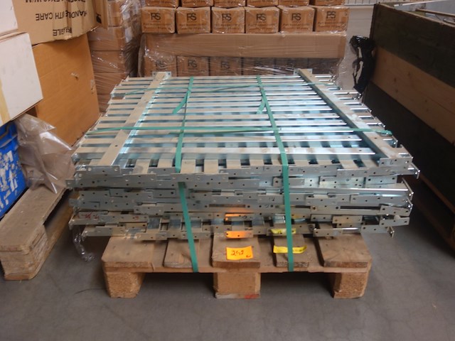 4x pallet metalen dwarsverbinders - afbeelding 7 van  11