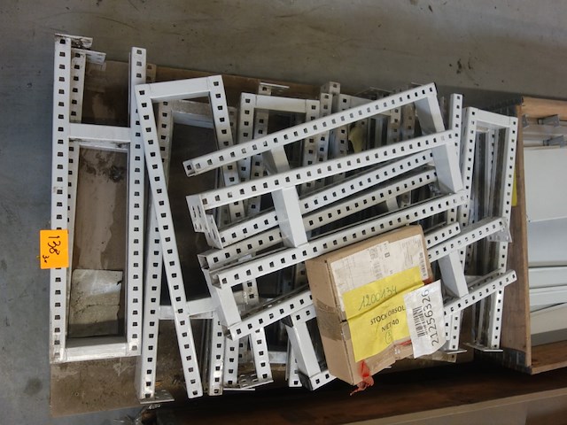 4x pallet metalen voorzetladder - afbeelding 1 van  9