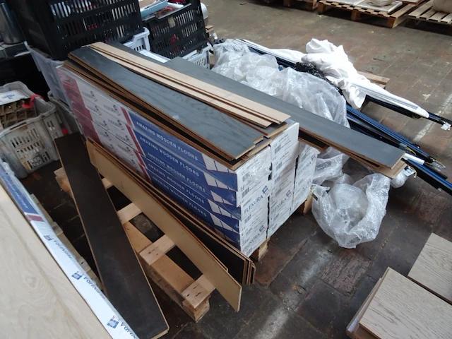 4x pallet rest parket - afbeelding 5 van  9