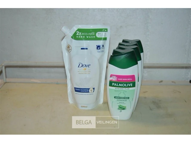±4x palmolive handzeep, dove handzeep - afbeelding 1 van  2