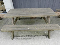 4x picknickbank - afbeelding 3 van  5