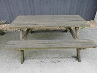 4x picknickbank - afbeelding 4 van  5