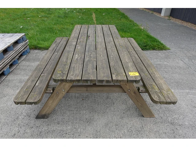 4x picknickbank - afbeelding 5 van  5