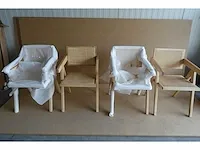 4x pierre naturel stoelen - afbeelding 2 van  6