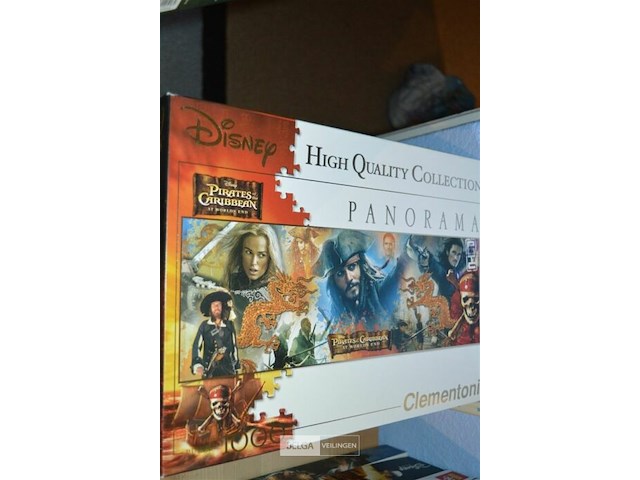 4x puzzels pirates of the caribbean - afbeelding 3 van  4