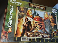 4x puzzels pirates of the caribbean - afbeelding 4 van  4