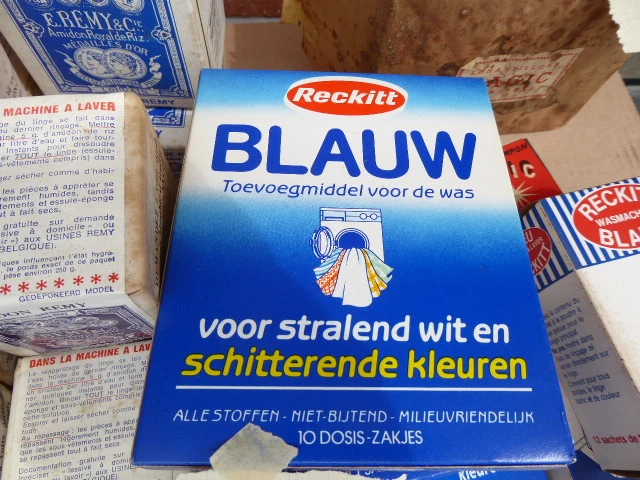 4x reckitt blauw voor de was - afbeelding 2 van  2