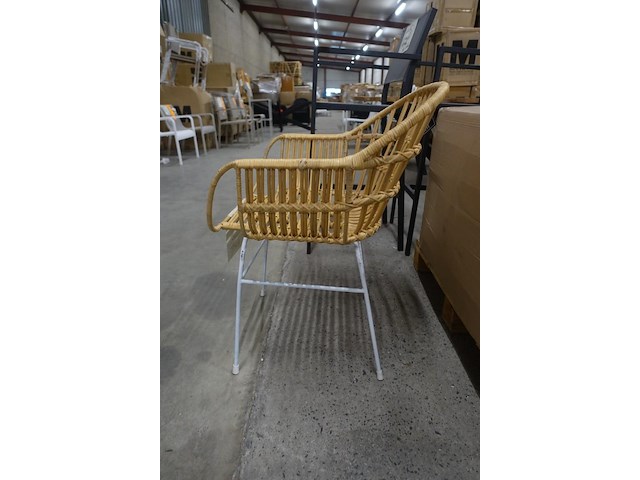 4x rotan stoel j-line - afbeelding 2 van  3