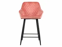 4x roze barkruk 9170-219 showroommodel - afbeelding 2 van  5