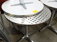 4x rvs tafel - afbeelding 2 van  2