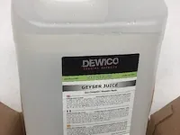 4x smoke fluid dewico, geyser juice quick dissipation fluid 5l - afbeelding 3 van  3