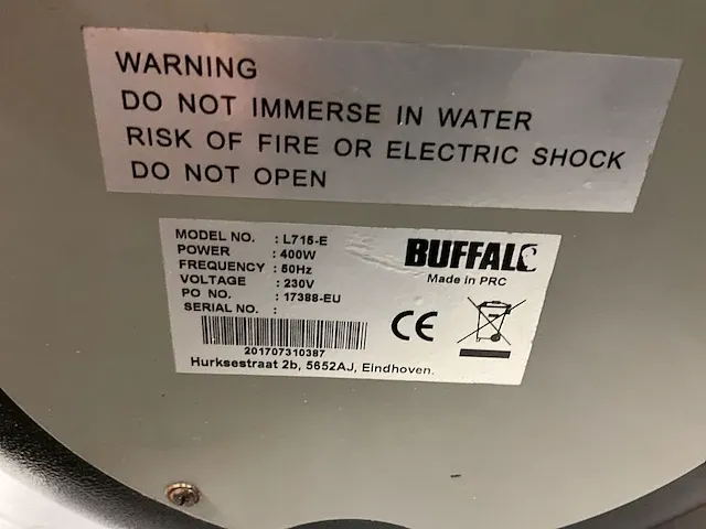 4x soepketel buffalo l 715-e(10l) - afbeelding 4 van  5