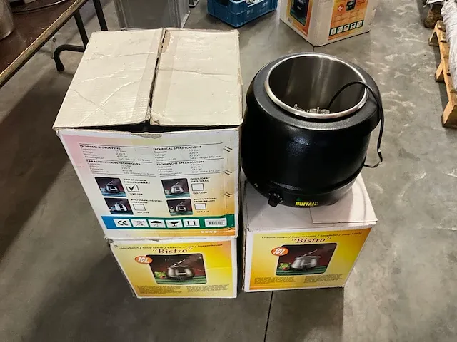 4x soepketel buffalo l 715-e(10l) - afbeelding 5 van  5