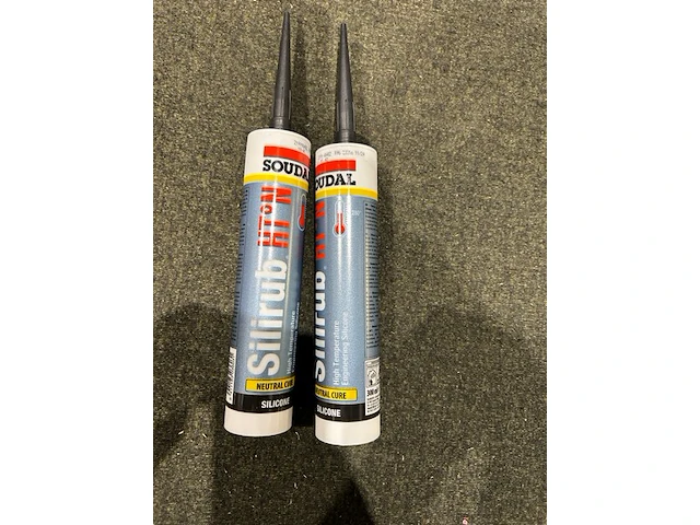 4x soudal silirub ht°n - afbeelding 1 van  3