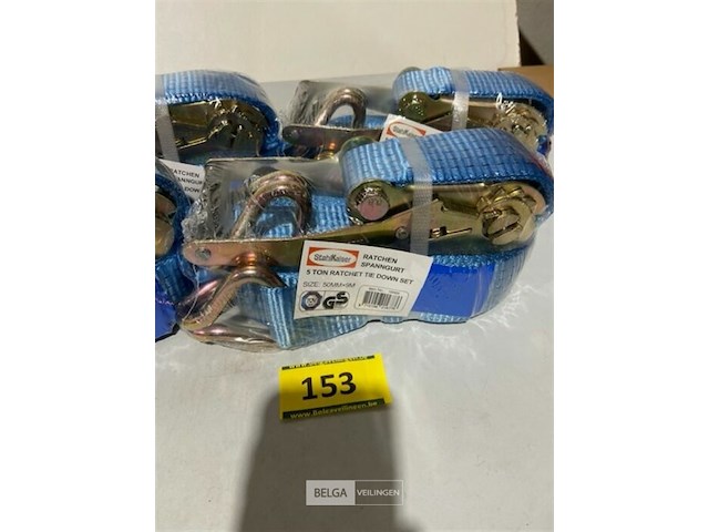 4x spanband met ratel 5 ton - afbeelding 3 van  3