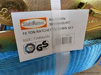 4x spanbanden 10 ton 9 meter - afbeelding 2 van  3