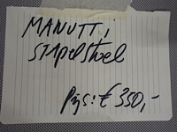 4x stapelbare stoel manutti - afbeelding 3 van  3