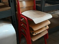 4x stapelstoel - afbeelding 1 van  3
