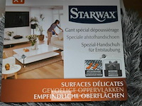 4x starwax afstofhandschoen voor gevoelige oppervlakken - afbeelding 2 van  2