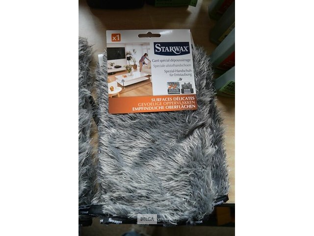 4x starwax afstofhandschoen voor gevoelige oppervlakken - afbeelding 1 van  2