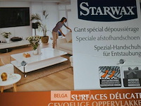 4x starwax afstofhandschoen voor gevoelige oppervlakken - afbeelding 2 van  2