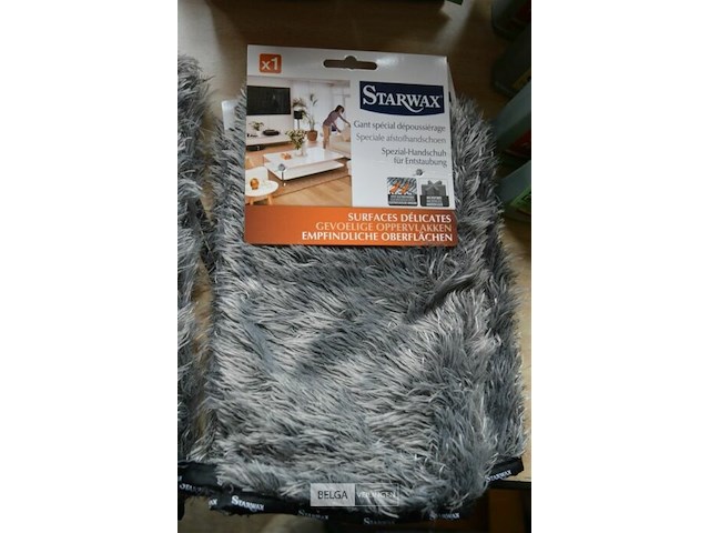 4x starwax afstofhandschoen voor gevoelige oppervlakken - afbeelding 1 van  2