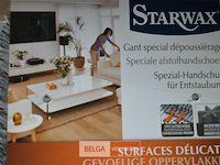 4x starwax afstofhandschoen voor gevoelige oppervlakken - afbeelding 2 van  2