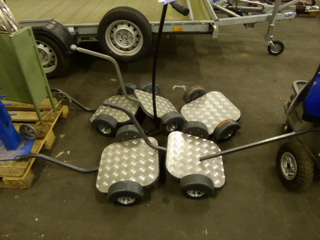 4x steun voor e-trolley - afbeelding 1 van  2