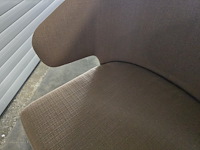 4x stoel evi beige met houten onderstel - afbeelding 6 van  6