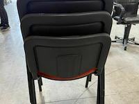 4x stoelen rood - afbeelding 3 van  3