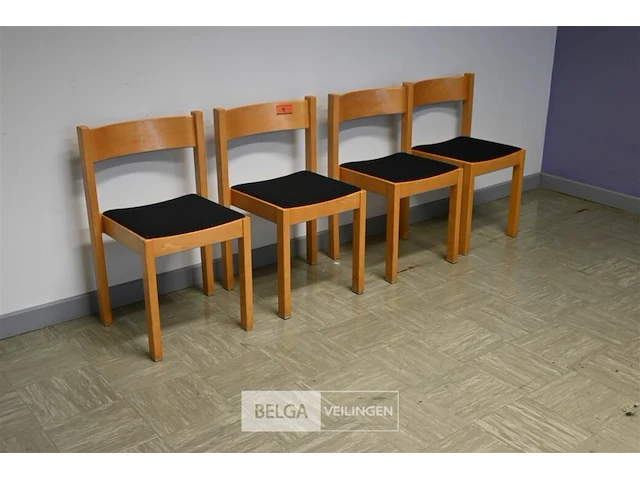 4x stoelen - afbeelding 1 van  4