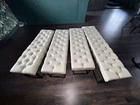 4x stoffen zitbank - afbeelding 2 van  2