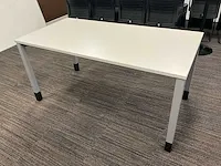 4x tafel/bureau steelcase werndl - afbeelding 1 van  4