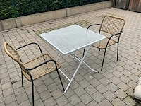 4x terrastafel+ 14 terrasstoelen - afbeelding 1 van  5