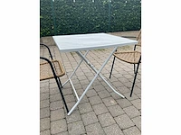 4x terrastafel+ 14 terrasstoelen - afbeelding 3 van  5