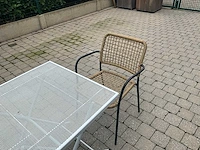4x terrastafel+ 14 terrasstoelen - afbeelding 5 van  5