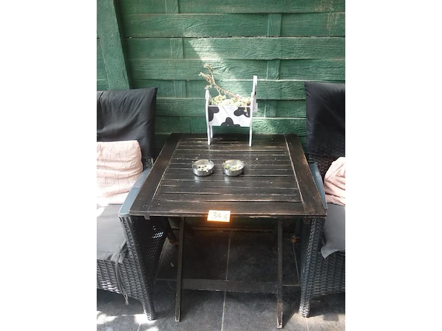 4x tuinstoel + tafel - afbeelding 4 van  5