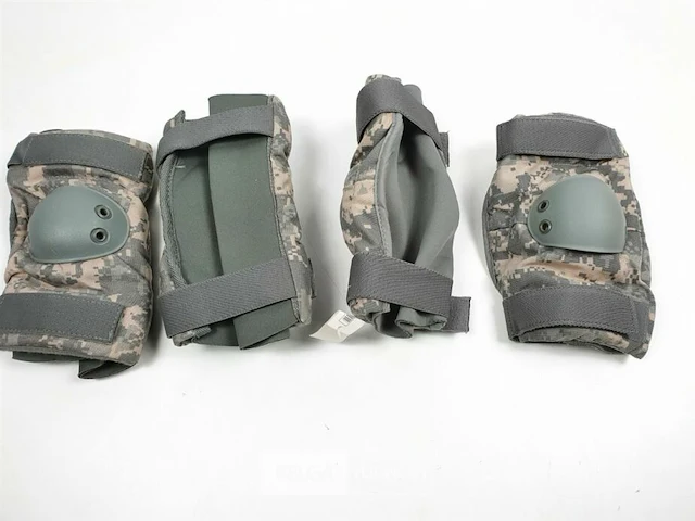 (4x) us army elbow pads accu ucp camo - afbeelding 2 van  2