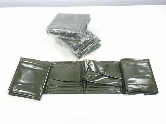 (4x) us army nbc poncho legergroen - afbeelding 2 van  2