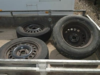 4x velgen met band