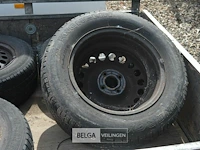 4x velgen met band - afbeelding 3 van  4