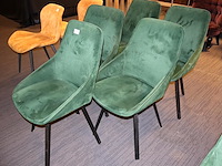 4x velour zetels - afbeelding 2 van  3