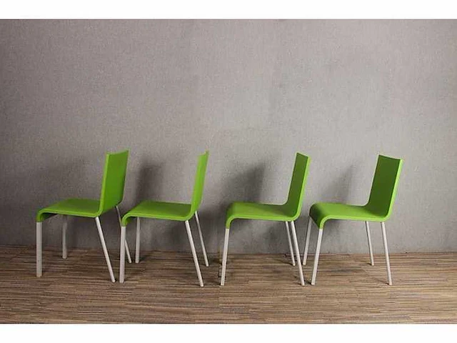 4x vitra maarten van severen .03 design stoel - afbeelding 3 van  3