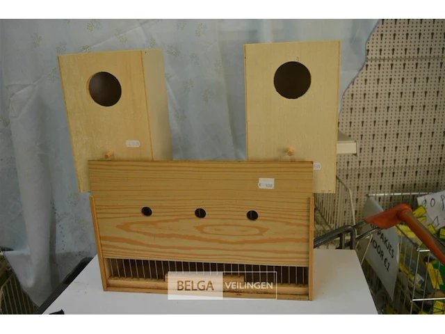4x vogelkooien 15x25cm - afbeelding 3 van  5