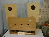 4x vogelkooien 15x25cm - afbeelding 3 van  5